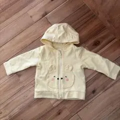 baby GAP イエロー フード付きパーカー