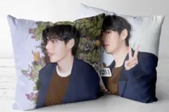 BTS テテ クッションカバー V ふわさら 45 別柄 - メルカリ