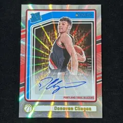 Donovan Clingan Donruss /99 RC Auto サイン