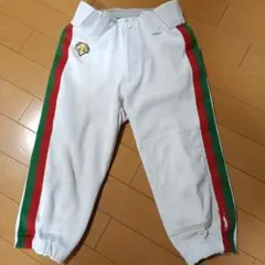 デサント 少年野球 パンツ ライン入り パッド縫付(外注) 130サイズ