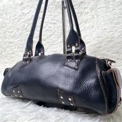 Cole Haan Mini Boston Leather PinkLining