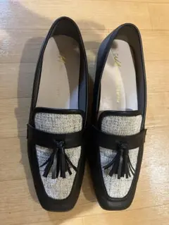 美品　オリエンタルトラフィック　ツイードパンプス　Mサイズ