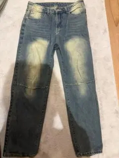 ライトブルーストレートデニムパンツ