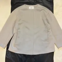SLOBE IENA ダンボールブルゾン アウタ ノーカラー