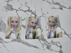 LESSERAFIM CRAZY サクラ ラキドロ ３枚セット