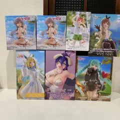 美少女 キャラクター フィギュア まとめ売り７点セット