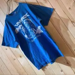 AE531 Uniteⅾ Sports Heⅾine プリントTシャツ ブルー