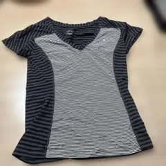 NIKE レディースTシャツ サイズ L ストライプ柄 美品です！！