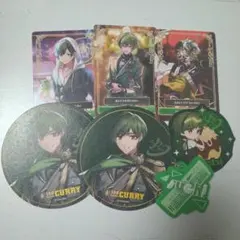 シクフォニ　すち　トレカ　コースター　シール　ラバーマスコット　六幻　ナイプ