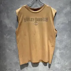 【送料無料②】 USA 古着 Harley-Davidson ノースリーブ