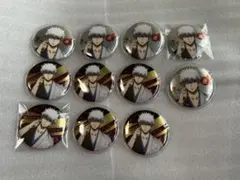 商品説明必読！！銀魂 坂田銀時 椿 缶バッジ