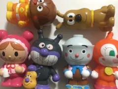 アンパンマン　ピープー人形6体セット