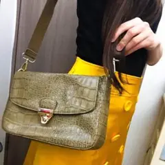 クロコダイル カバン ショルダーバッグ