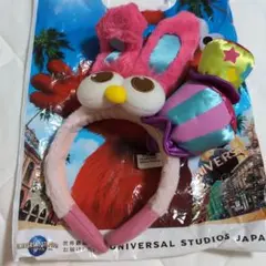 USJ うさぎ耳カチューシャ カラフル帽子付き