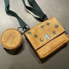 STARBUCKS　スターバックス ポーチ付ショルダーバッグ 　鬼かわいい