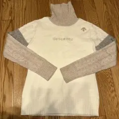 デサントゴルフ、レディース、ニット、秋冬