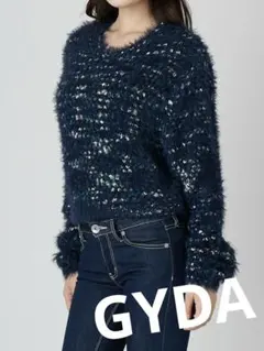 冬物お値下げ中‼️GYDA ミックスカラーシャギーニットトップス
