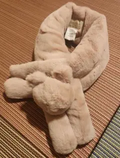 メゾピアノ　クマファーマフラー