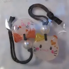 猫ストラップ2個入り