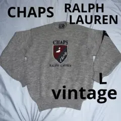 CHAPS RALPH LAUREN ニットセーター 毛 ヴィンテージ L