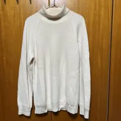 URBAN RESEARCH タートルネックセーター L オフホワイト