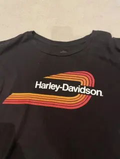 Harley Davidson Tシャツ 2XL usa製　バイク　黒　アメカジ