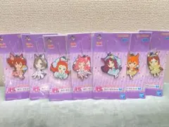 【丁寧梱包】ウマ娘　H賞ラバーマスコット　7点セット　一番くじ6弾