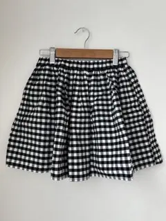 グローバルワーク【XL】インナーパンツ付チェックスカート ショートパンツ