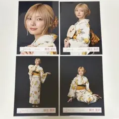 まとめ購入で値引き】櫻坂46 生写真 浴衣 コンプ 藤吉夏鈴 ② - メルカリ