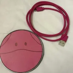 ガンダムSEED ピンク ハロ ワイヤレス充電器 Qi充電器