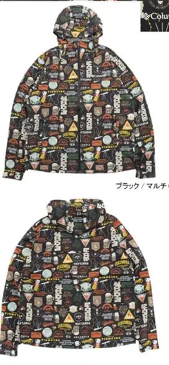 Columbia ブラック/マルチ パーカー