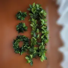 フラダンス用レイ 緑 3点セット