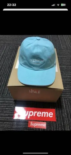 2025年最新】supreme キャップ ブルーの人気アイテム - メルカリ