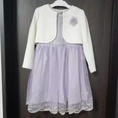 120 axes femme kids　フォーマルワンピース　ボレロ　入学式