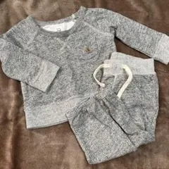 baby GAP グレー スウェットセット 12-18ヶ月