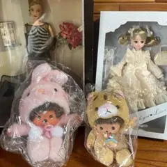 リカちゃん バービー モンチッチ ベビチッチ まとめ売り4体 - メルカリ
