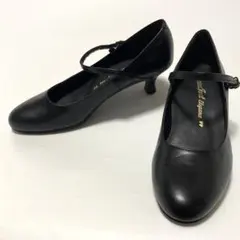 ビューフォートエレガンス パンプス 黒 23EE ヒール5cm