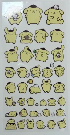 サンリオ 4サイズステッカー ポムポムプリン
