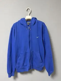 Nike フルジップパーカー Lサイズ 青