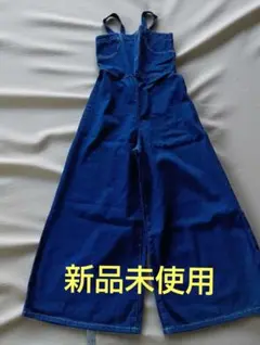 デニム サロペット ワイドパンツのサムネイル