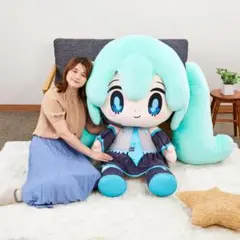 どきゅーと 雪ミク 超特大ぬいぐるみ タイトー 初音ミク - メルカリ