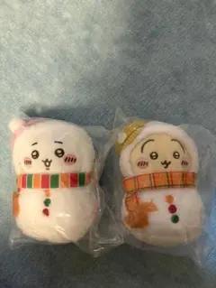 ちいかわ エニマイくじ マスコット E賞 雪だるま ちいかわ うさぎ