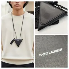Saint Laurent★トライアングル コインネックレス