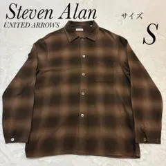 スティーブンアラン　Steven Alan 長袖コットンカジュアルシャツ　Sのサムネイル