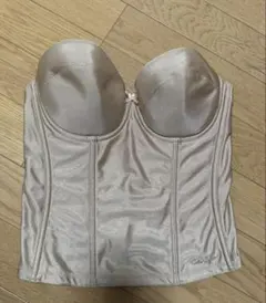 carino ベージュ ストラップレス コルセット