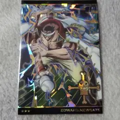 ワンピースウエハース　エドワード・ニューゲート　白ひげ　SR