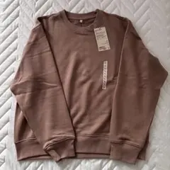 【新品タグ付き】無印良品　裏毛スウェットシャツ　Lサイズ