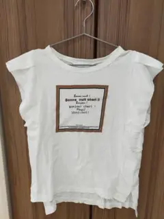M.BLANC フリル付きノースリーブTシャツ