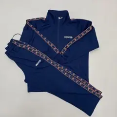 ネイビー ジャージ上下セット