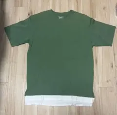 GLOBAL WORK 半袖Tシャツ L グリーン